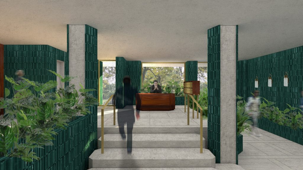 Un-ingresso-milanese-di-palazzo-residenziale-pensato-come-un-atrium-che-accoglie-2